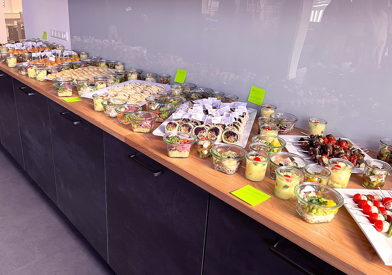 Buffet beim Data & Analytics Xchange 2023